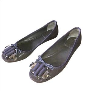 💚💙TORY BURCH💚💙EMBELLISHED BALLET FLATS💚💙